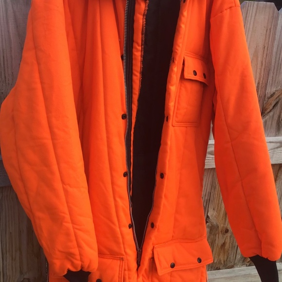 SafTbac Chiller Killer Orange Jumpsuit Made In USA SizeXXL - Picture 8 of 16